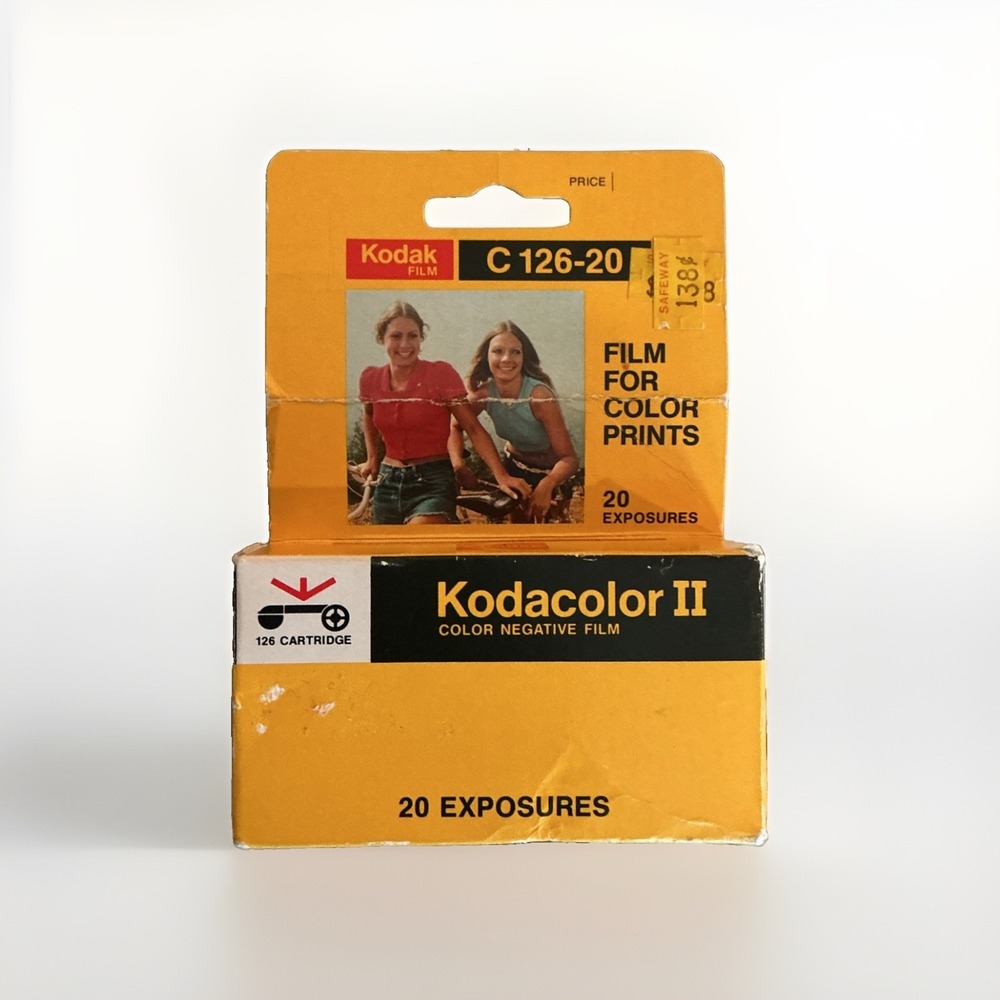 Vintage Kodacolor 2 C 126-20 Color Film - Sealed (Circa. 1979)